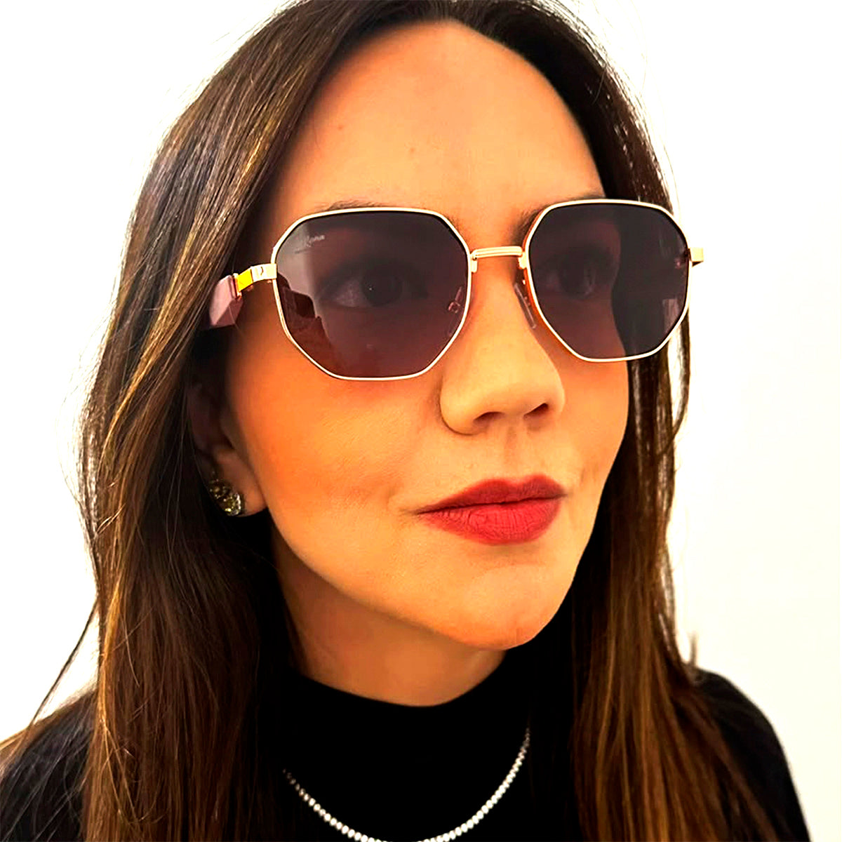 Óculos de Sol Feminino | L Roma - Coleção Roma Aurora